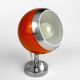 Pair of 70s orange Eyeball wall lights