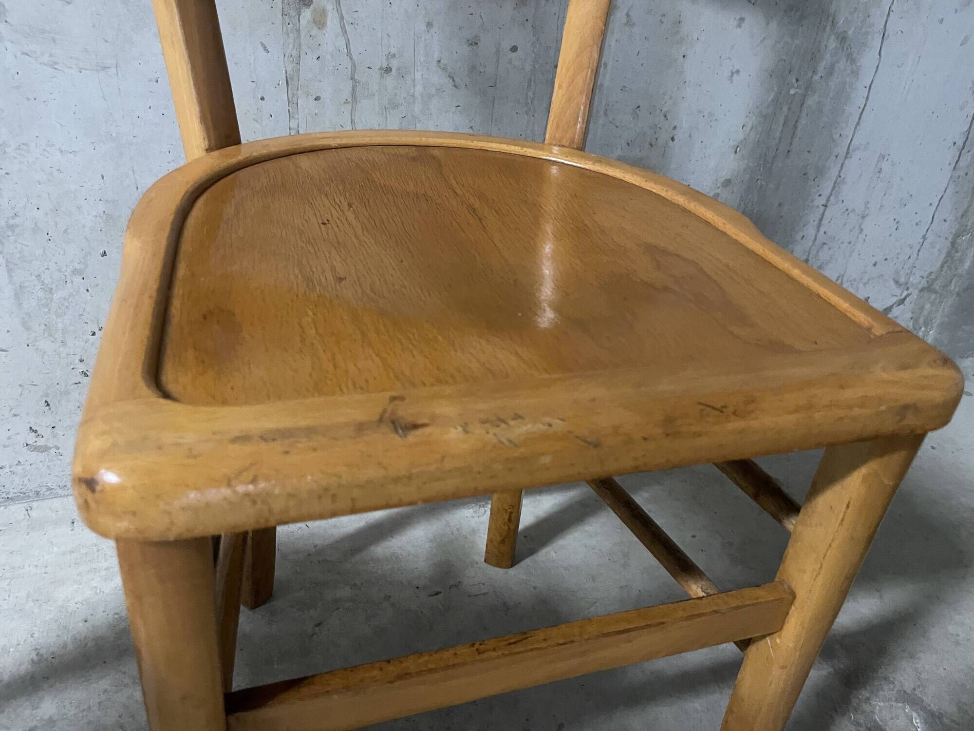 Pair of 1960s bistro chairs