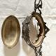Silver metal planter