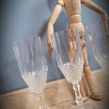 Set 4 glasses champagne