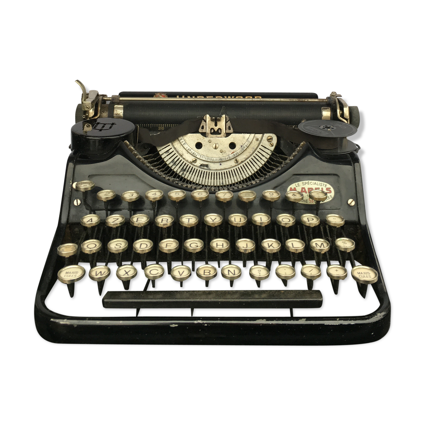 Underwood typewriter "standard portable typewriter"