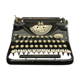 Underwood typewriter "standard portable typewriter"