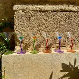 Vintage 80's Zig Zag Glasses