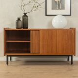 Buffet en placage de noyer, années 50