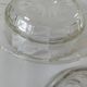 Pressed glass bell jar from the 50s