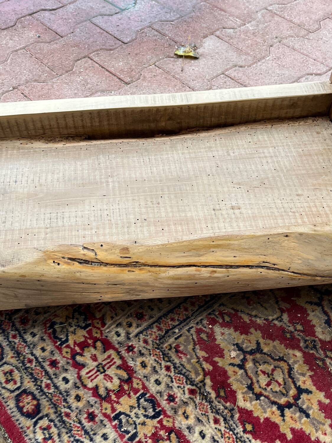 Oak workbench