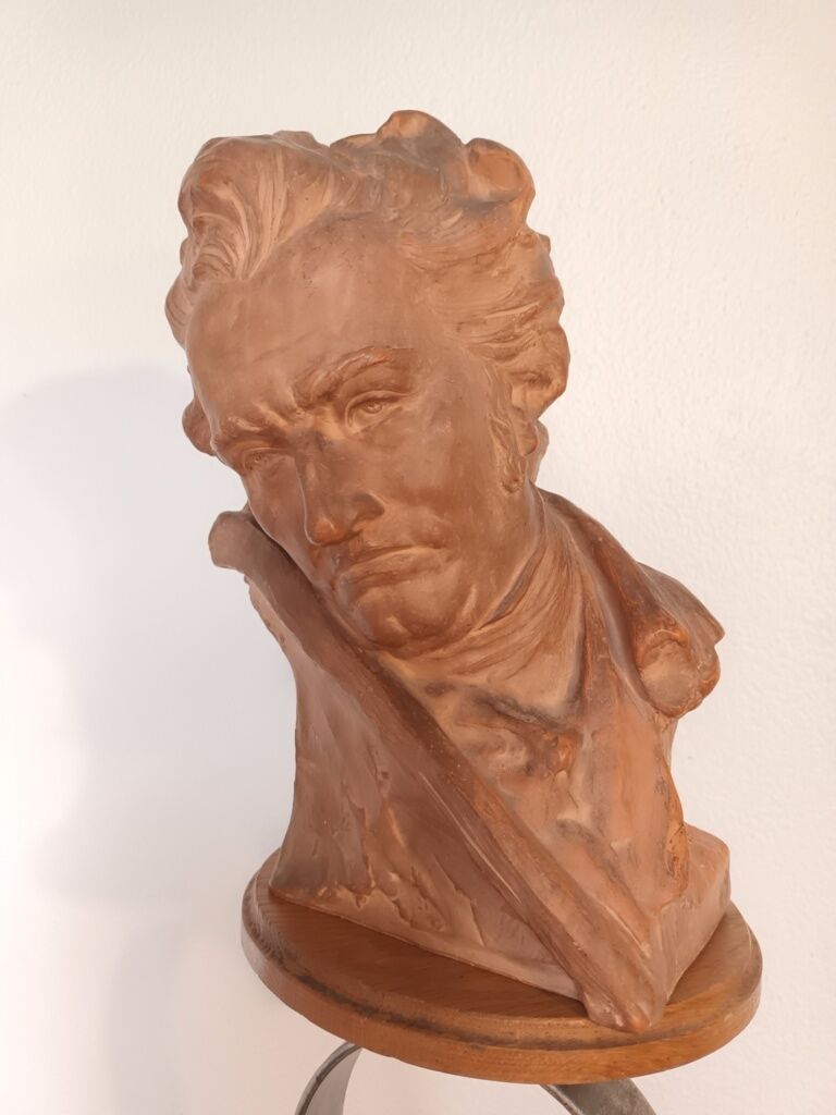 Bust Beethoven by M. Bouraine 1948