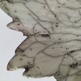 Raku ceramic leaf bowl – unique piece