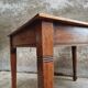 Table de bureau en chêne antique ou table de cuisine