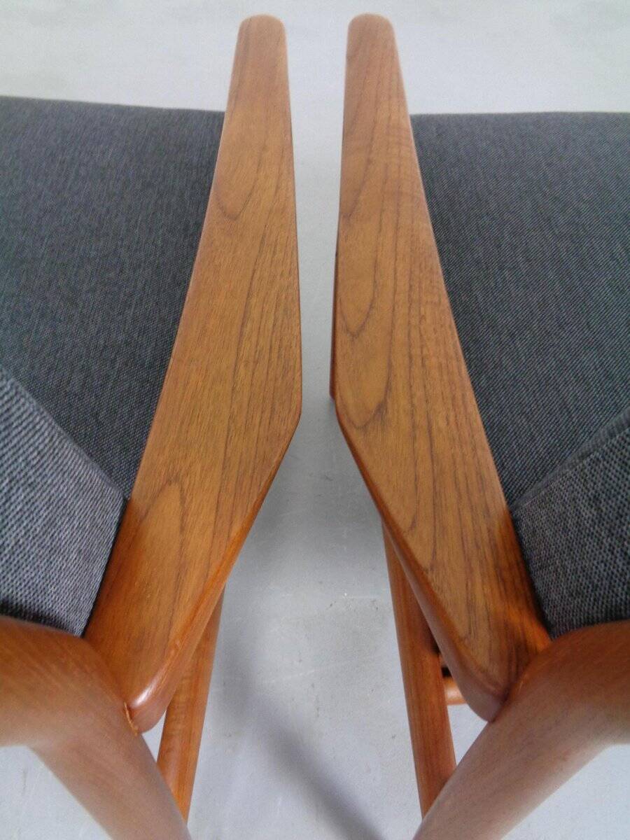 Danish Teak Armchair by Svend Aage Eriksen for Glostrup, 1960s