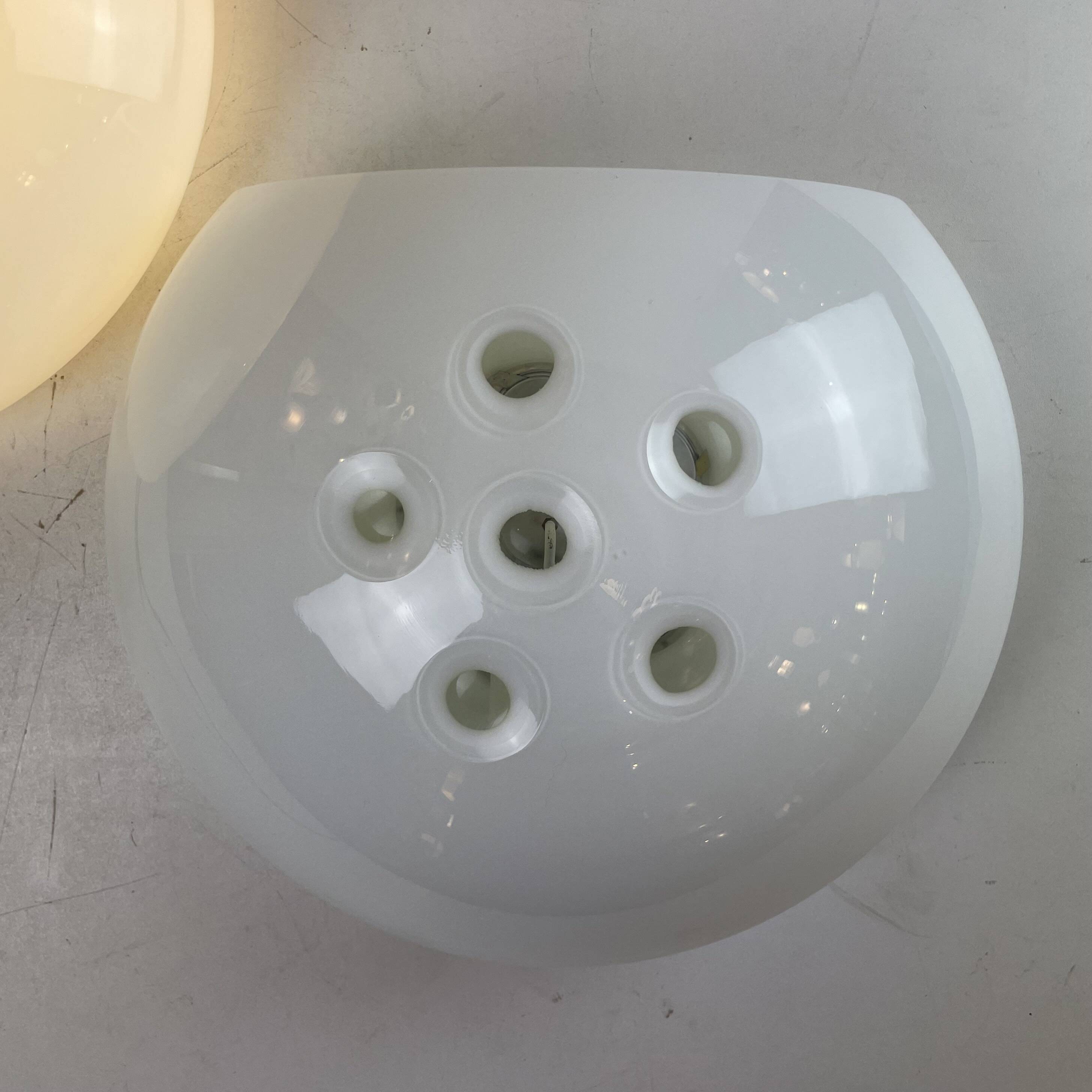 Murano Wall Lamps In The Style Of Carlo Nason For Mazzega, Italy, 1980s