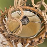 Lampe en rotin