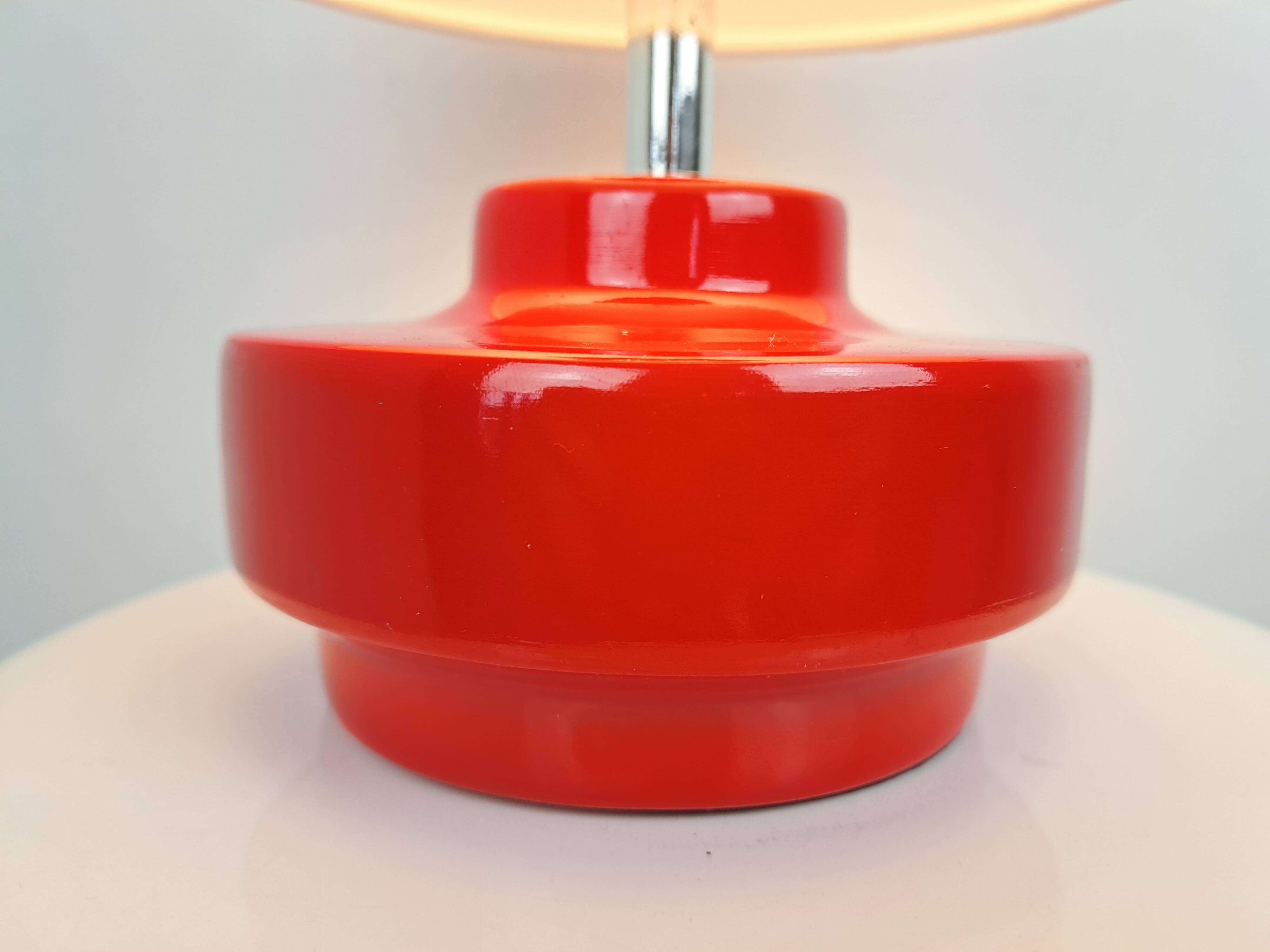 Lamp base (bedside) red