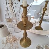 Vintage brass candle holder