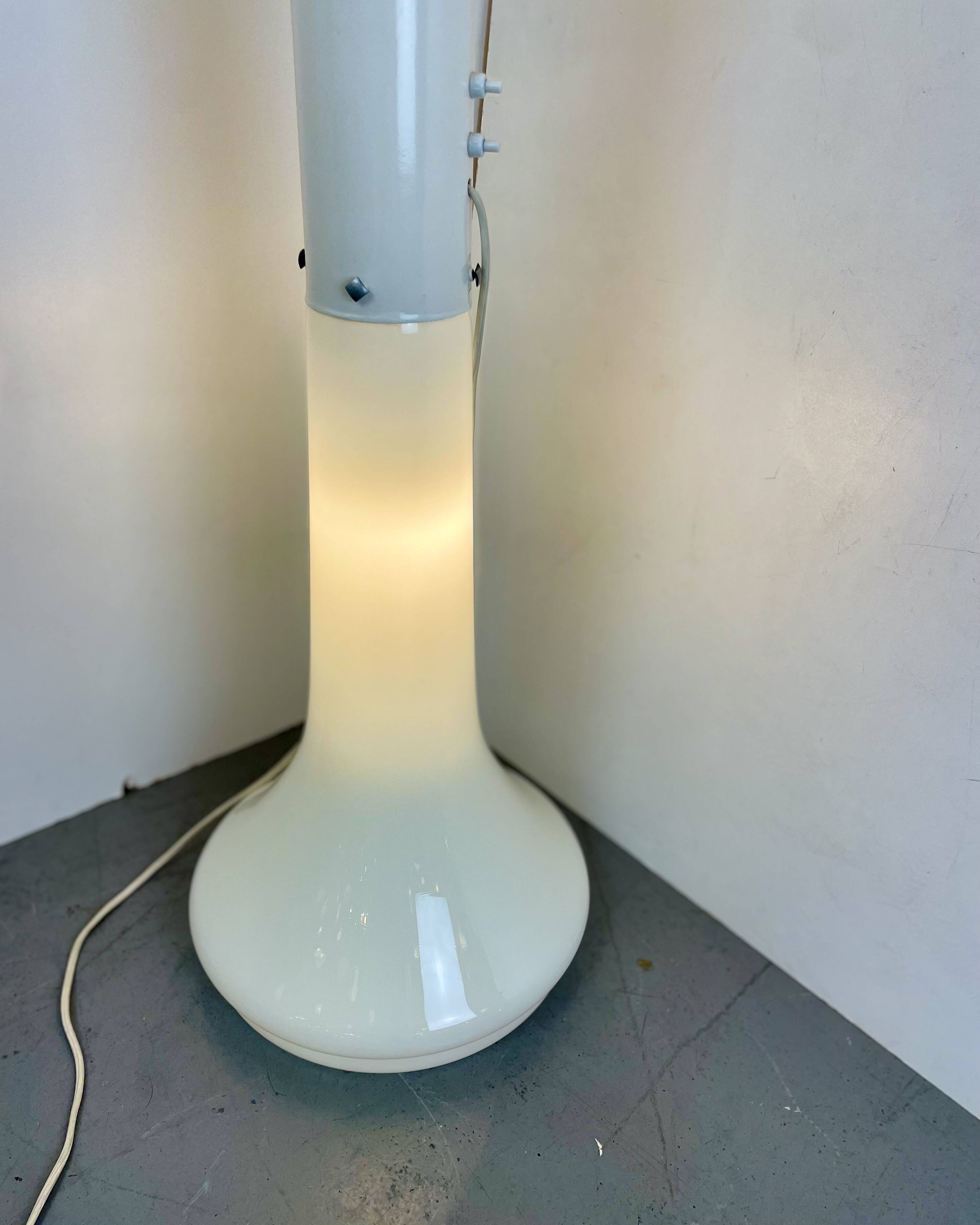Birillo Murano Floor Lamp in the style of Calo Nason for Mazzega, 1970s