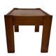 Vintage set of 3 side tables nesting pine wood 60s