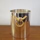 Vintage champagne bucket Lancel, France 1970's
