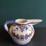 Vintage French hand-painted jug/pitcher