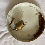 Glass ceiling light circa 60