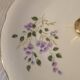 Vintage cake stand in Berry porcelain (CNP) - Violet decoration