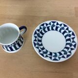 Coffee or tea service Sargadelos porcelain 6 cups