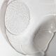 Salad Bowl Fleur, Vintage Decorative Clear Large Fruit Glass Bowl / Arcoroc