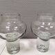 Two crystal glass vases from Polish Krosno glass