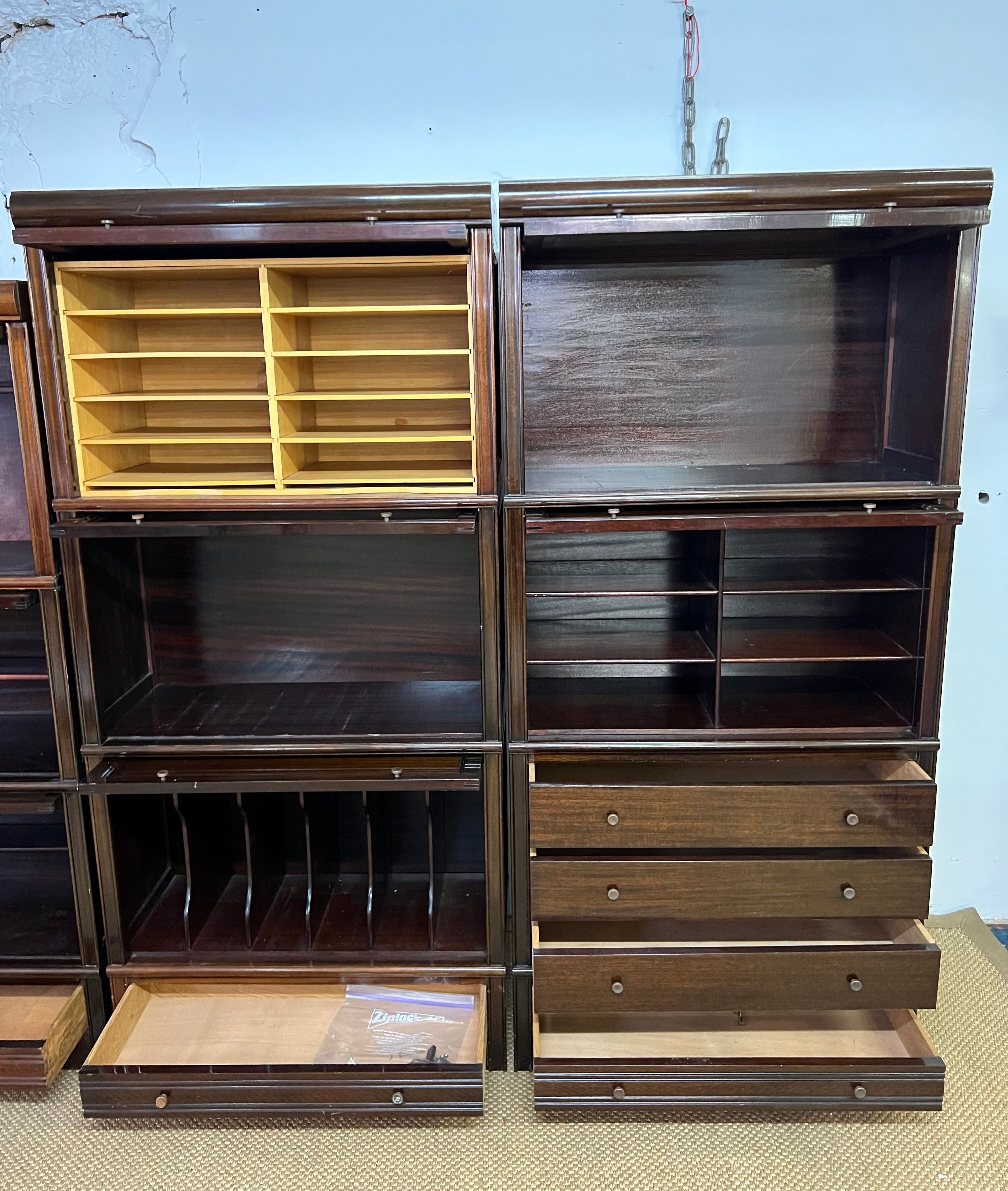 Modular bookcase cabinet MD