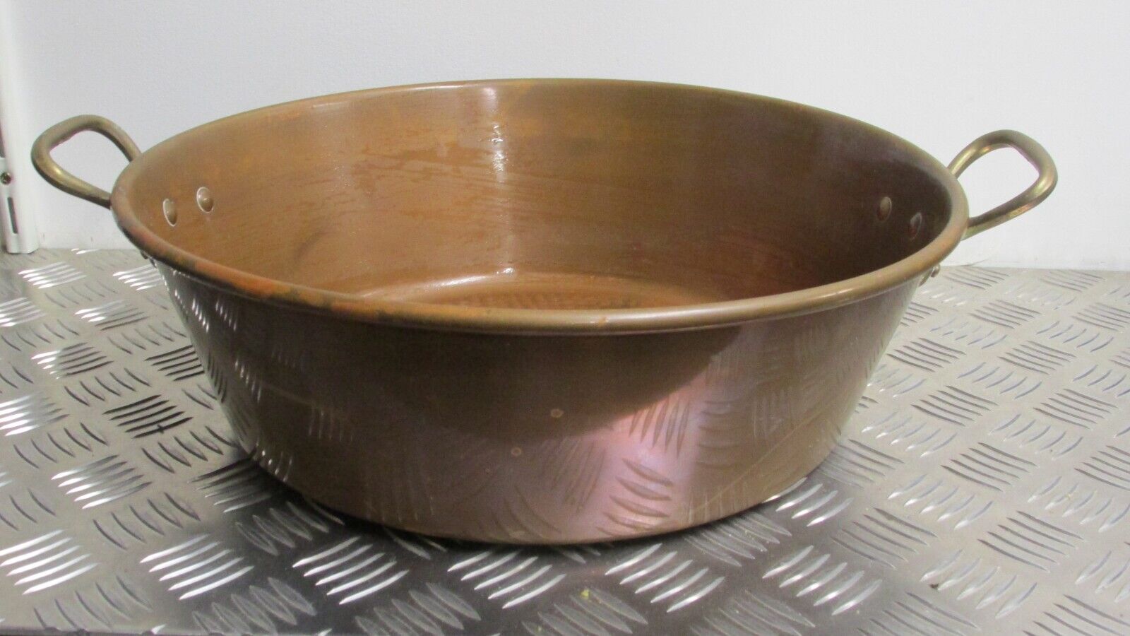 Bassine à confiture en cuivre