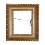 Old frame stucco wood & gilded 40.5x35.5 cm, leaf 28.2x22.9 cm sb