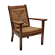 Fauteuil moderne rustique 'Worpswede' - 1960