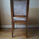 Velvet chairs from the years 1950