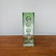 Brutalist glass block vase from the mid-century space age, 1960s