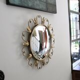 Vintage convex sun mirror Deknudt