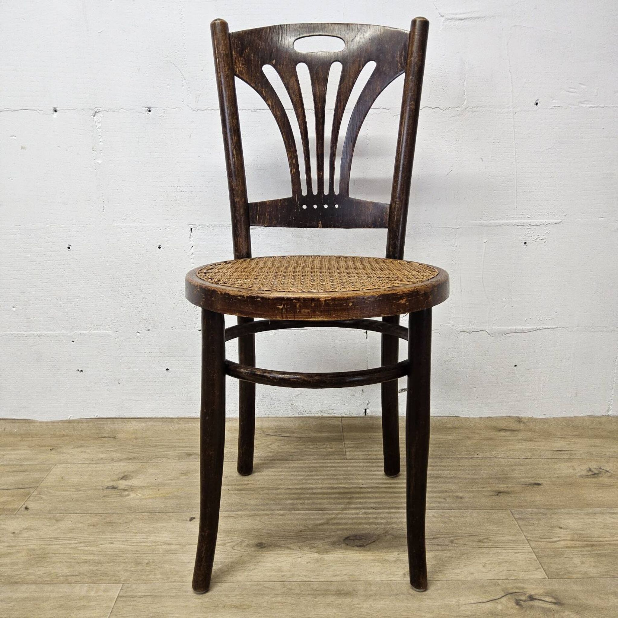 Antique Viennese chair Art Nouveau by Jakob and Josef Kohn (Thonet)