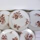Lot de 6 assiettes plates vintage de Sarreguemines modèle Danois 210412