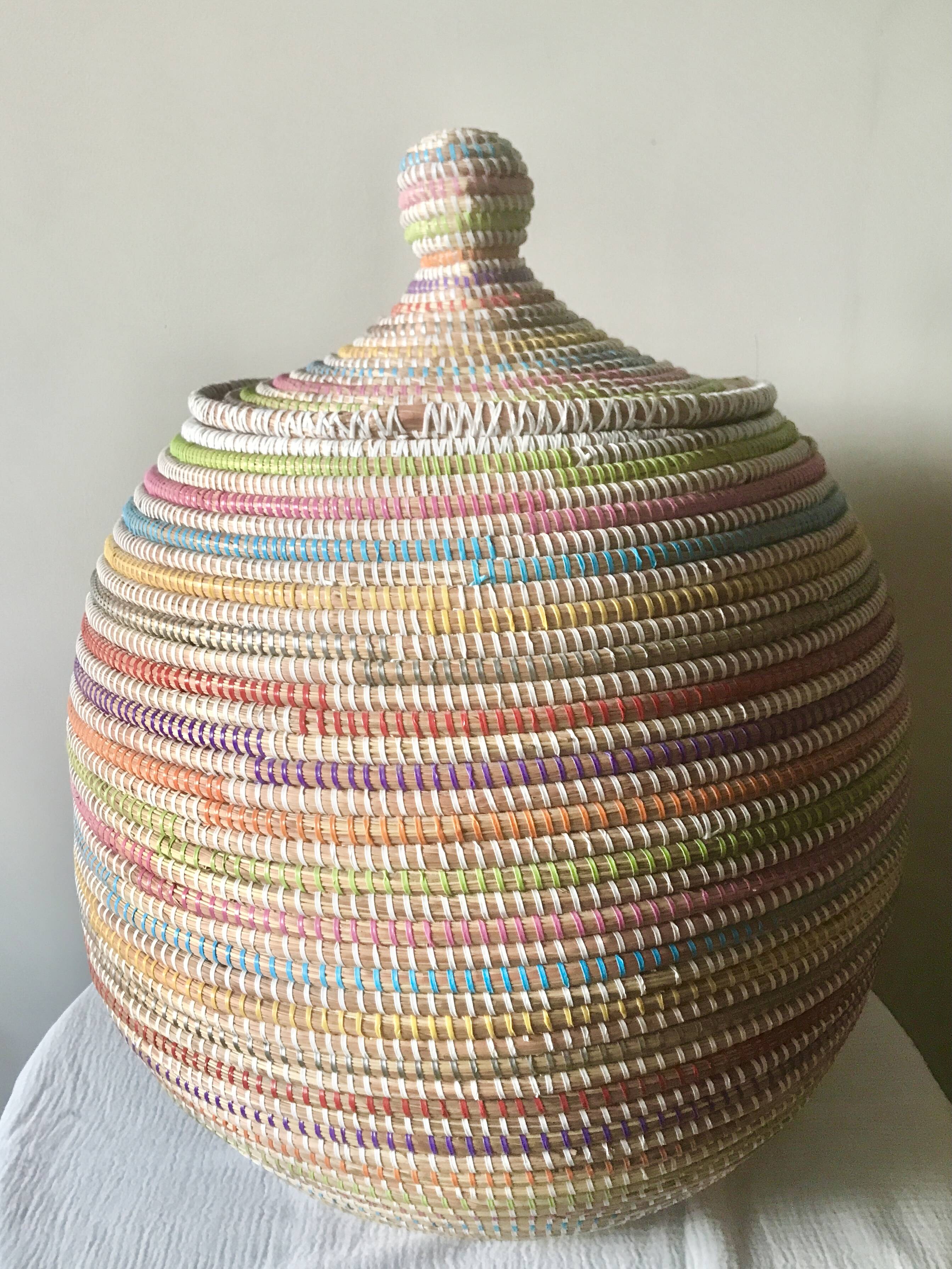 XXL traditional African laundry basket