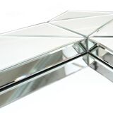 Set of 2 mirrors geometric 1970s - 88x120cm