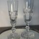 2 verres Saint Louis modèle Trianon