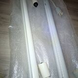 Pair of industrial pendant lamps by Massive 1980s