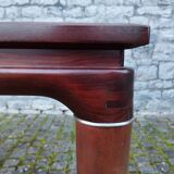 Table danoise en palissandre de Rio à allonges 1960