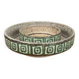 Set of 2 WGP ceramic bowls from West Germany, mid-century style, 1960s.