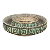 Set of 2 WGP ceramic bowls from West Germany, mid-century style, 1960s.