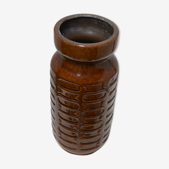 Vintage brown vase made in West Germany