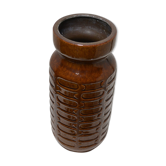 Vintage brown vase made in West Germany