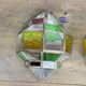 Pair of oriental type wall lights.