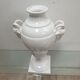 Large white St Clement Cermal Vase