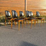 Set of 6 Baumann Pegasus chairs