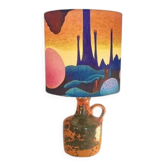 Lampe Space Age Upcycling Marei