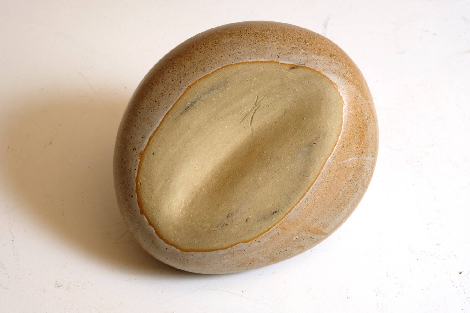 Organic free-form vase from the 1980s.